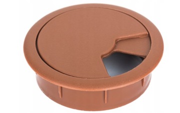 Przepust meblowy przelotka na kable orzech