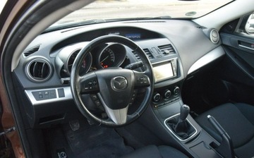 Mazda 3 II Hatchback Facelifting 1.6 MZR 105KM 2012 Mazda 3 1.6B 114 TYS KM Navi Brazowy Metalik 2 KPL KOL Sprowadzony, zdjęcie 25