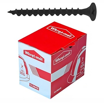Wkręty Do Płyt Gipsowych Do Płyt Gk 35x45 Karton Gips Drewno 3,5x45 500szt