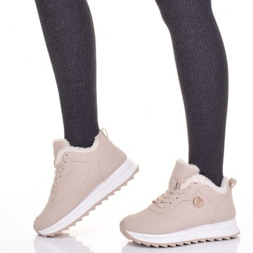 ЗИМНИЕ КРОССОВКИ ЖЕНСКИЕ УТЕПЛЕННЫЕ ОБУВИ НА КОЖАНОЙ ПЛАТФОРМЕ