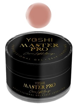 YOSHI ŻEL SAMOPOZIOMUJĄCY MASTER PRO COVER POWDER PINK 50 ML UV LED
