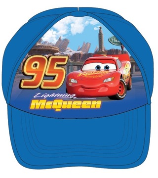 Czapka DISNEY LICENCJA CARS AUTA R 52 piękna