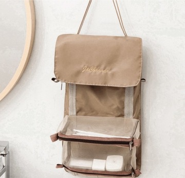 ЖЕНСКАЯ КОСМЕТИЧКА 4в1 косметичка для кистей, зеленая складная косметичка