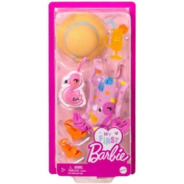 BARBIE My FIRST Ubranko + Akcesoria