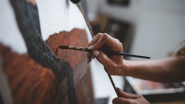 RENESANS АКРИЛОВАЯ КРАСКА 200мл МЕТАЛЛИЧЕСКАЯ ПЛАТИНА 29