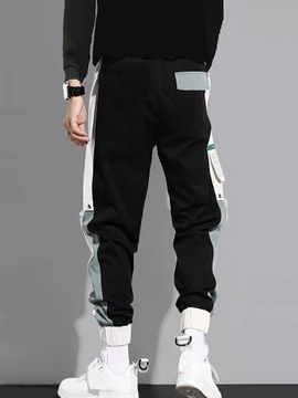 Men's Cargo Pants Casual Hip Hop Hit Color Multipl