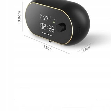 Бесконтактный настенный дозатор мыла 315GDFT 450 мл черный