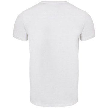 T-SHIRT MĘSKI BASIC KOSZULKA BASIC BLUZKA BIAŁY M