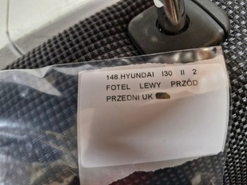 HYUNDAI I30 II 2 SEDADLO ŘIDIČE LEVÝ PŘEDNÍ