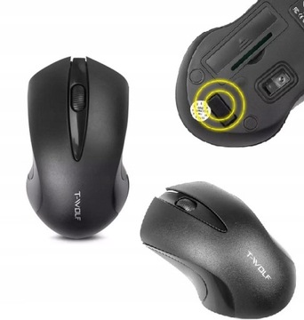 Myszka bezprzewodowa Maximus MQ2 sensor optyczny