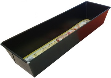CZARNA FORMA BLACHA DO PIECZENIA keksówka 39 x 11