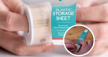 МНОГОРАЗОВЫЕ СИЛИКОНОВЫЕ ЗАПЛАТЫ ДЛЯ ПОСЛЕОПЕРАЦИОННЫХ ШРАВОВ, РОЛИК 2 М