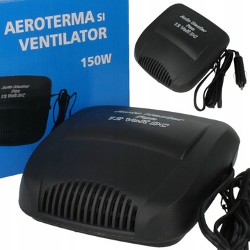 FARELKA ОБОГРЕВАТЕЛЬ ВЕНТИЛЯТОР АВТОМОБИЛЬНОГО РАДИАТОРА 12V 150WN
