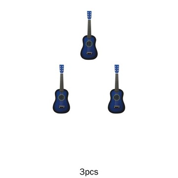 3x 23-calowa gitara Mini Do Instrument Strunowy 6