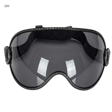 Motorcycle Helmet Sun Visor Goggles UV Protection Shield Lens for Bicycle H