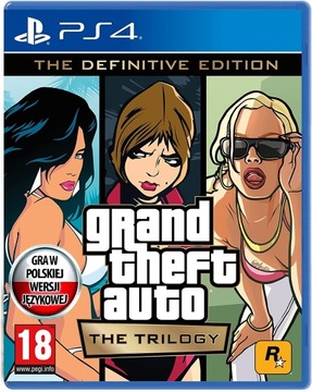 3x GTA GRAND THEFT AUTO THE TRILOGY Definitive PL