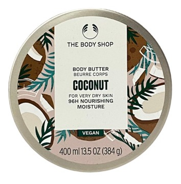 THE BODY SHOP Masło do ciała Kokos COCONUT BODY BUTTER Balsam 400 ml