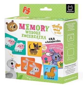 MEMORY. MAŁY MIŚ TO LUBI! GRA + KSIĄŻECZKA AGNIESZKA BATOR