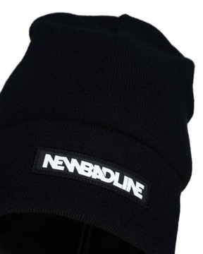 CZAPKA ZIMOWA NEWBADLINE LOGO BLACK,uniwersalny