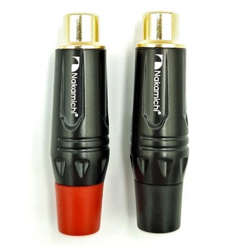 РАЗЪЕМ RCA CINCH SOCKET NAKAMICHI 7мм 2шт.