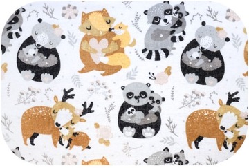 PIELUCHA pieluszka FLANELOWA 70X80 kolorowa bawełna Z FLANELI POLSKA