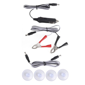 ПОРТАТИВНАЯ СОЛНЕЧНАЯ ЗАРЯДНАЯ ПАНЕЛЬ 50ВТ 12В КОМПЛЕКТ