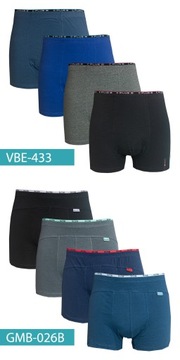 4 МУЖСКИХ труса-боксера C+3, хлопок, НОВЫЙ ДИЗАЙН, 2XL, XXL