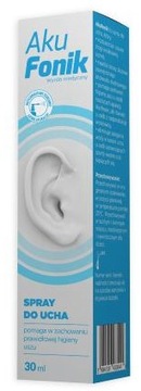 Akufonik spray do ucha 30ml higiena uszu