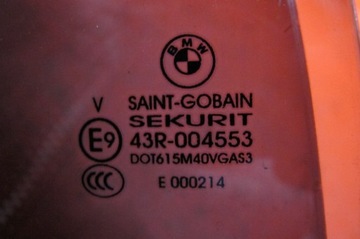 BMW X5 E53 LCI FACELIFT SKLO (OKNO) DVEŘE PRAVÁ ZADNÍ