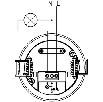 СВЧ-ДАТЧИК ДВИЖЕНИЯ ПОТОЛОЧНЫЙ СВЕТОДИОДНЫЙ ДАТЧИК 6S