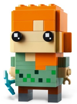 LEGO MINECRAFT 40624 ФИГУРКА ALEX BRICKHEADZ BRICK HEADZ