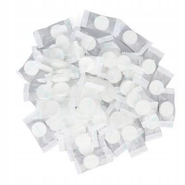 100 ШТ. ОДНОРАЗОВЫЕ СЖАТЫЕ МАСКИ