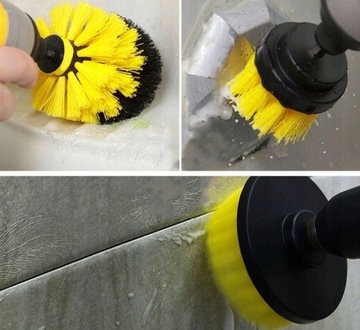 SZCZOTKI CZYSZCZĄCE NA WIERTARKĘ 1/4 -4x SZCZOTKA