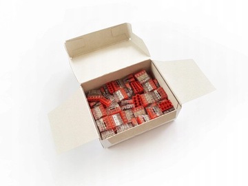 WAGO QUICK CONNECTOR РАЗЪЕМЫ ДЛЯ ПРОВОДА 4x2,5 НАБОР ИЗ 50 ШТ.