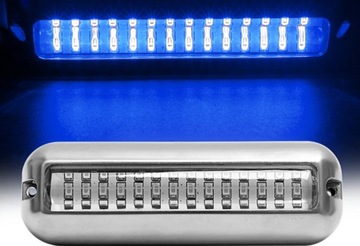 СВЕТОДИОДНАЯ ПОДВОДНАЯ ЛАМПА, НЕРЖАВЕЮЩАЯ НЕРЖАВЕЮЩАЯ, БЕЛАЯ/СИНЯЯ