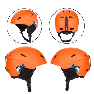 Kask narciarski dla dzieci McInley Pulse Jr HS-016 r.51-55