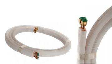 Zestaw rur do klimatyzacji 1/4'' 3/8'' 3m