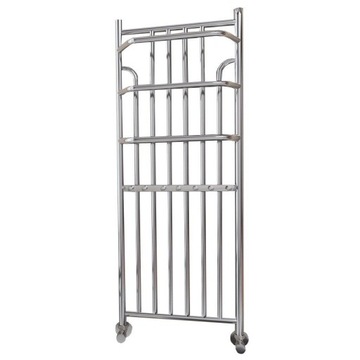 retro grzejnik Minas 120 x 43 chrom połysk powłoka
