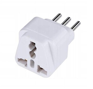 ADAPTER EU do TYP L WŁOCHY WTYCZKA WŁOSKA ITALIA