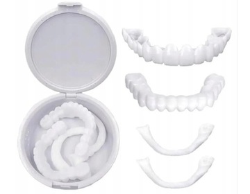 Zdejmowane licówki do zębów Snap On Smile. Licówki
