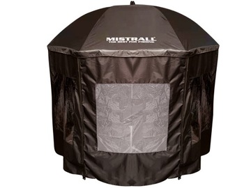 PARASOL Z OSŁONĄ MISTRALL IMPREGNOWANY 2,1m /2,25m