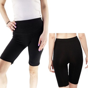 DAMSKIE LEGGINSY KOLARKI GETRY KRYJĄCE SPODENKI