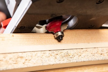 Frez z łożyskiem, zaokrąglający HM, 32x12.9mm, 8mm