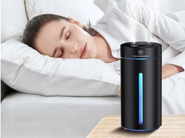 Автомобильный увлажнитель воздуха, диффузор + 7 USB-фильтров RGB для автомобиля