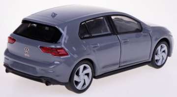 VOLKSWAGEN GOLF 8 GTI МЕТАЛЛ МОДЕЛЬ WELLY 1:38 СЕРЫЙ