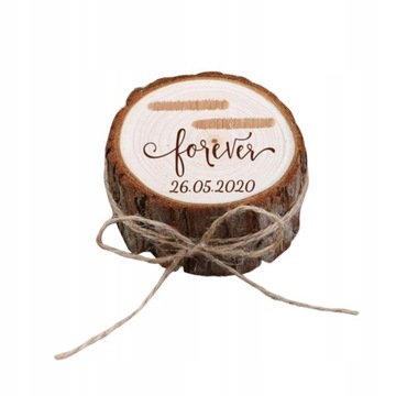 Wedding Ring Box Holder Zaręczyny Drukowane