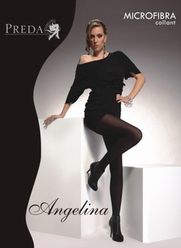 Колготки из микрофибры PREDA 60 DEN, бирюзовые, размер 3