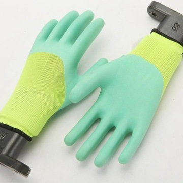 Дышащие полуподвесные латексные перчатки, нескользящий латекс