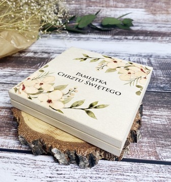 КРЕЩЕННАЯ КОПЛИТЕЛЬНАЯ КОРОБКА СУВЕНИР ПОДАРОК