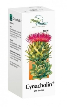 Cynacholin, płyn doustny, 100 ml